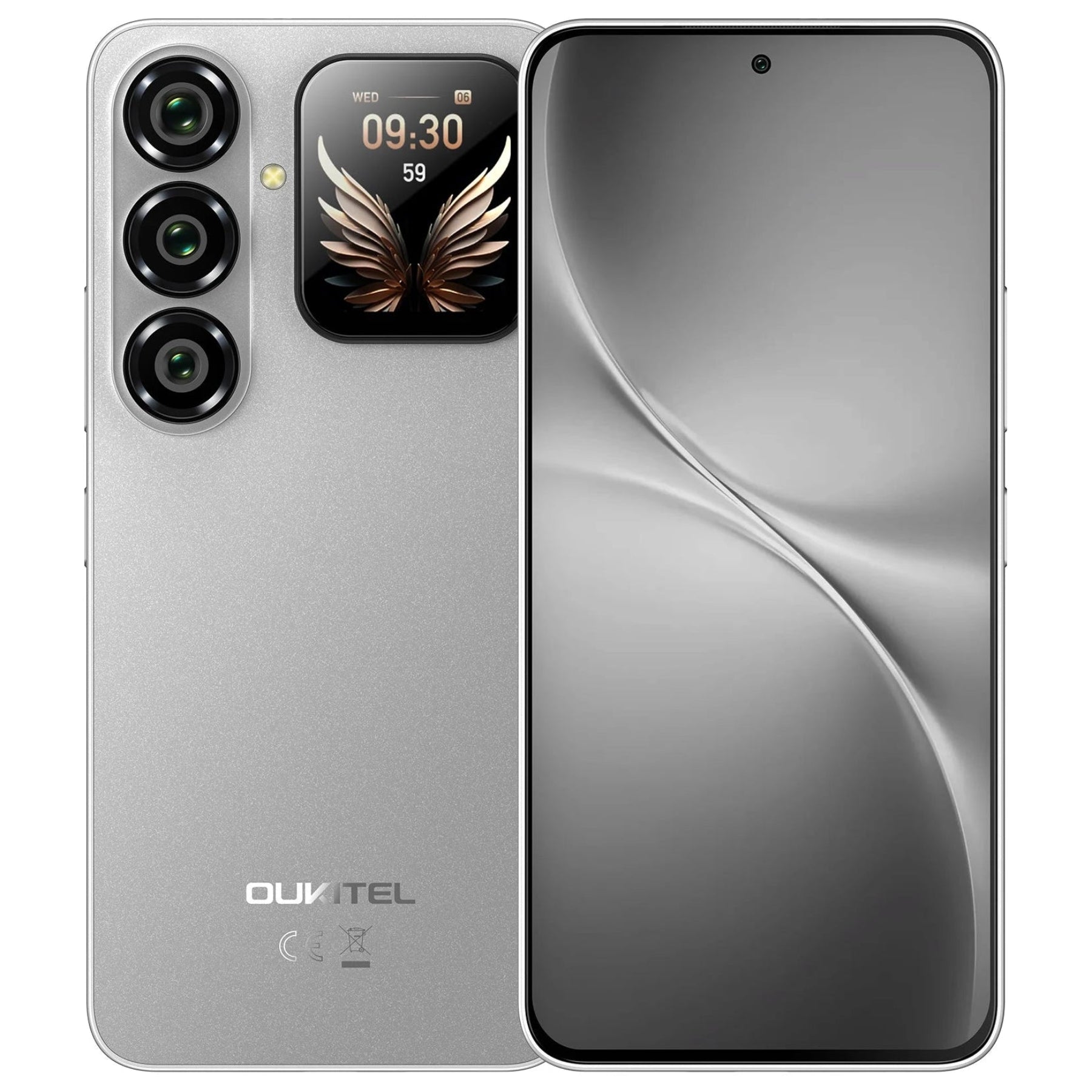 OUKITEL P2 Plus Ultra-Slim Smartphone 7.7mm Body 6.7" FHD Display 5000mAh Battery (12GB+256GB)