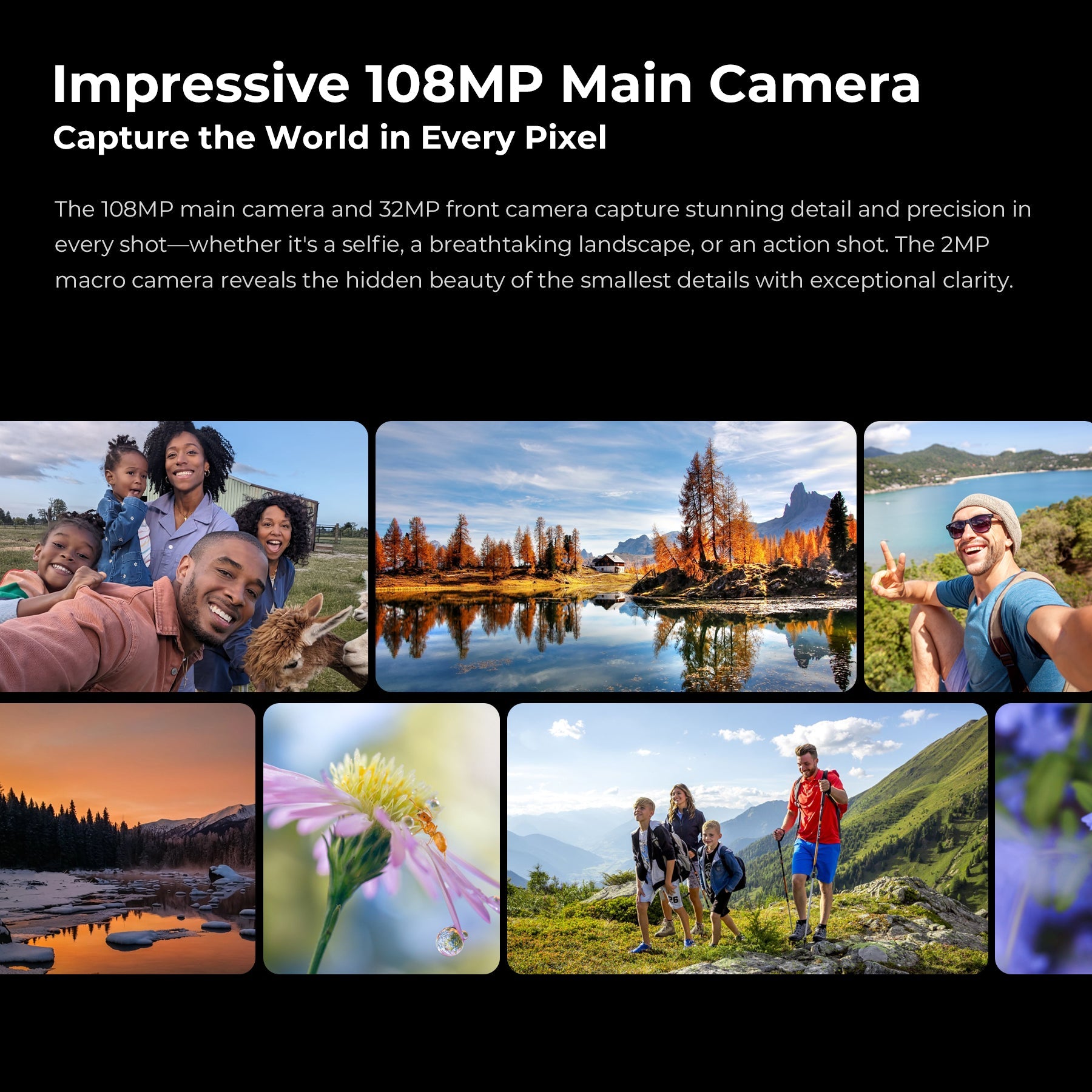 Oukitel WP200 Pro rugged 5G smartphone with 108MP ultra-clear main camera for professional photography