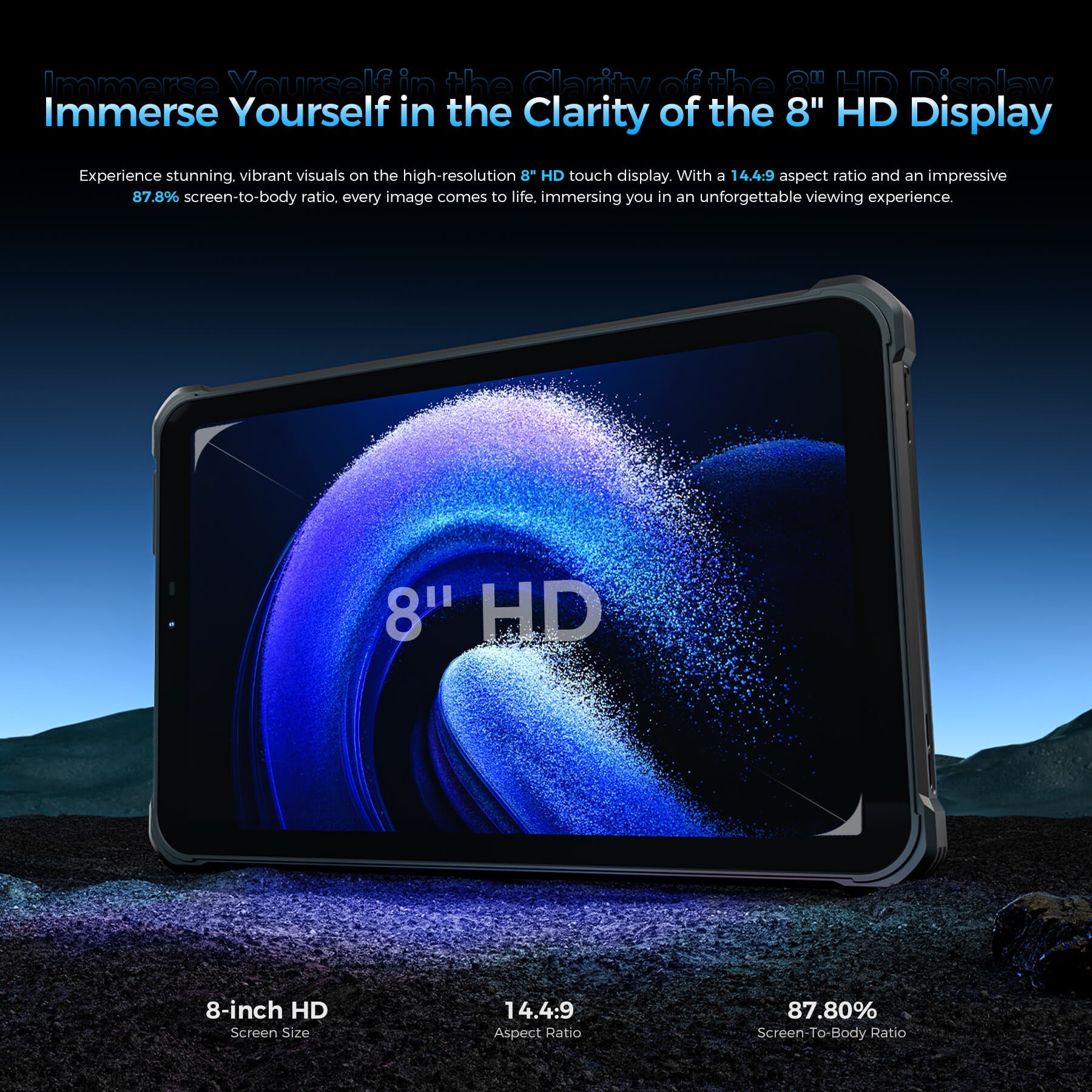 OUKITEL RT3 Plus 4G Rugged 8-inch Tablet, 11000mAh | OUKITEL Store