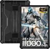 OUKITEL RT9 Rugged Tablet 10.1-inch 2K 11000mAh Big Battery 16MP Camera Android 14 (6GB+256GB)