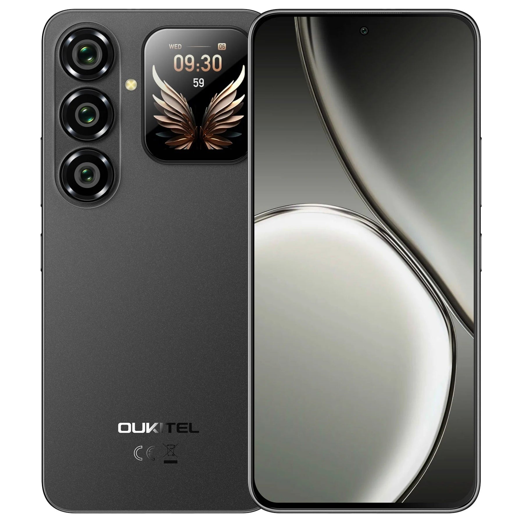 OUKITEL P2 Plus Ultra-Slim Smartphone 7.7mm Body 6.7" FHD Display 5000mAh Battery (12GB+256GB)